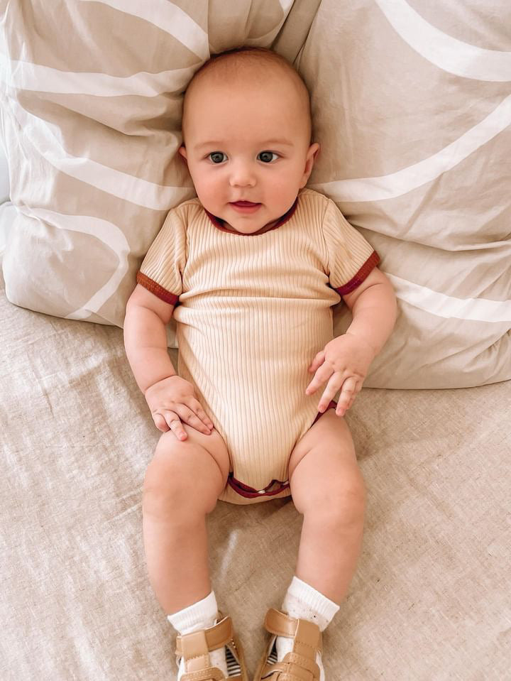 Beige Bodysuit