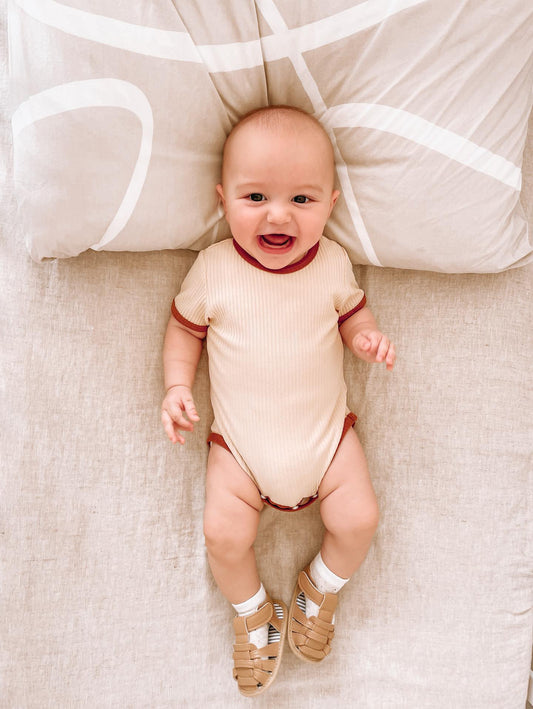 Beige Bodysuit