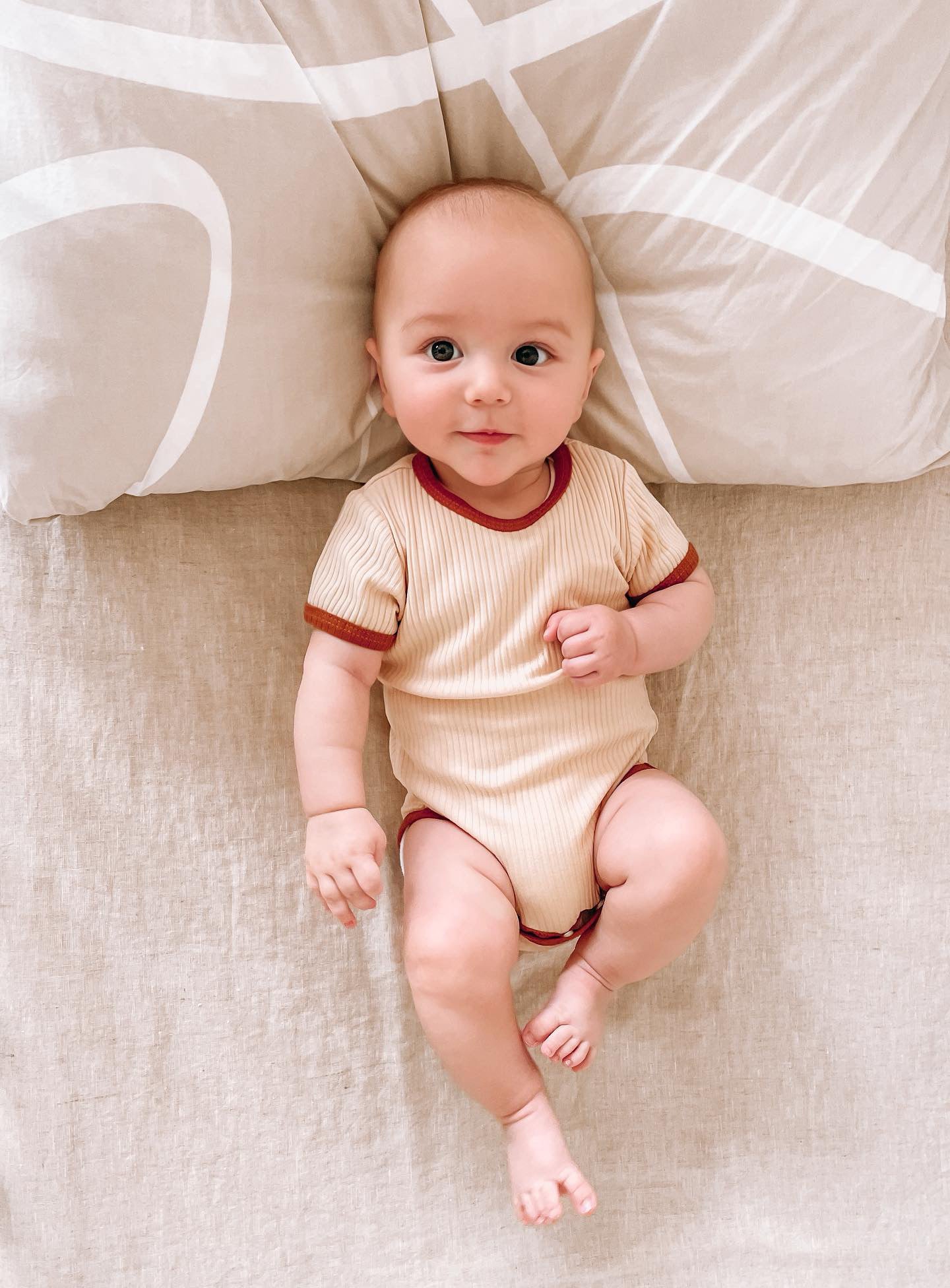 Beige Bodysuit